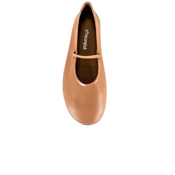 Jeffrey Campbell Dancerina Mary Jane Flat Shoes Womens Size 8.5 Minimalist Work - Picture 1 of 10